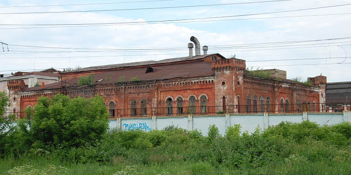 Здание чугунолитейной фабрики Пермского чугунно-пушечного завода