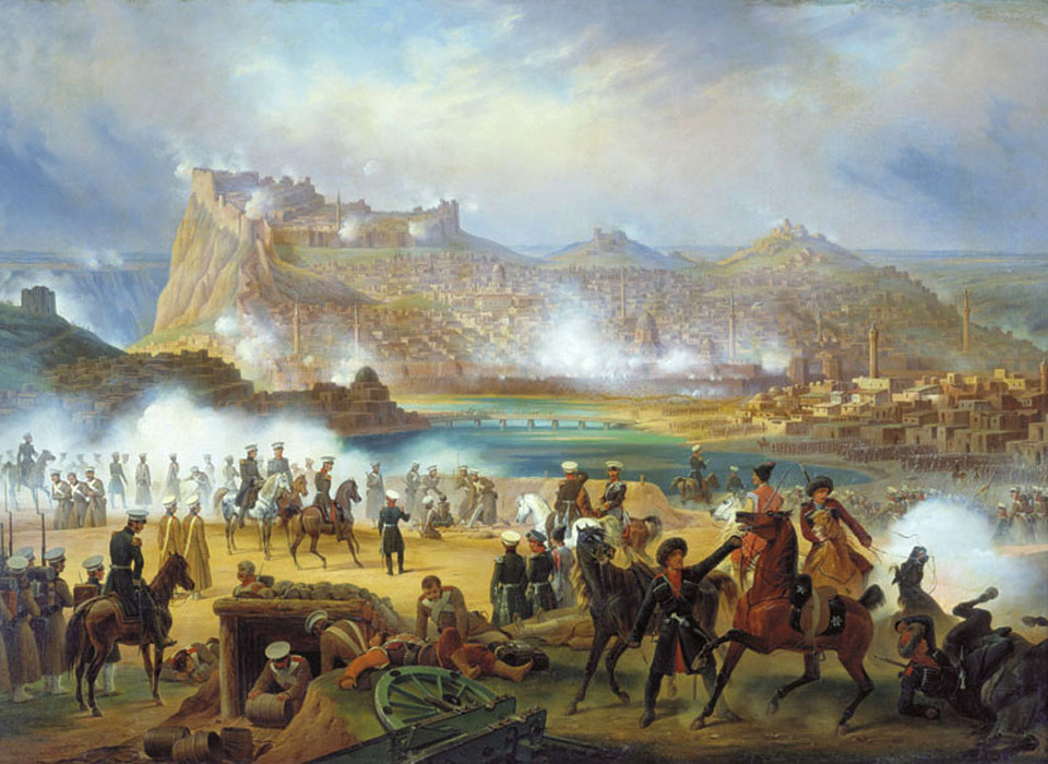 Ян Суходольский. «Штурм крепости Карс 23 июня 1828 года»