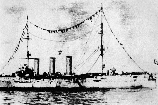 Крейсер «Коминтерн». 1923 г.