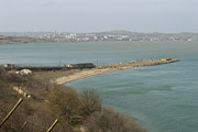 Вид с Ак-Буруна на Керченскую бухту